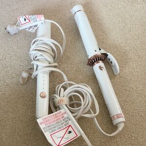 T3 White and Rose Gold Hair Styling Tools